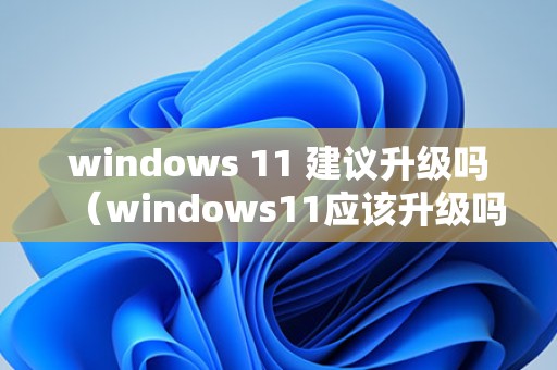 windows 11 建议升级吗（windows11应该升级吗）